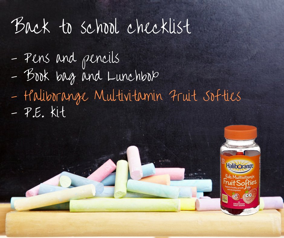 Get organised for back to school season with @haliborangeUK Multivitamin Softies! https://t.co/WZymIXMugV https://t.co/3bQTEw0qYg