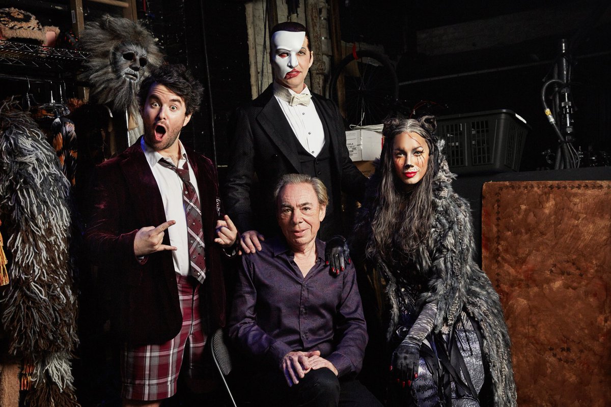 Broadway Squad Goals @OfficialALW @SoRmusical @PhantomBway @CatsBroadway https://t.co/JI7xokUMYA