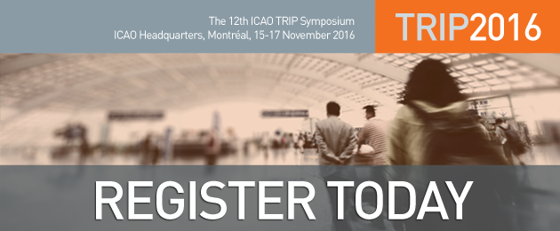 Join us for the icaoTRIP Symposium 2016 in MontrÃ©al - Register Now
