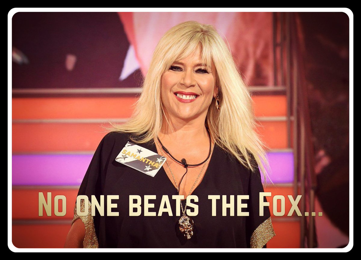 RT @waronfacades: 'No one beats the Fox'. Damn right, @SamFoxCom, damn right! #CBB https://t.co/okV09S4Fld