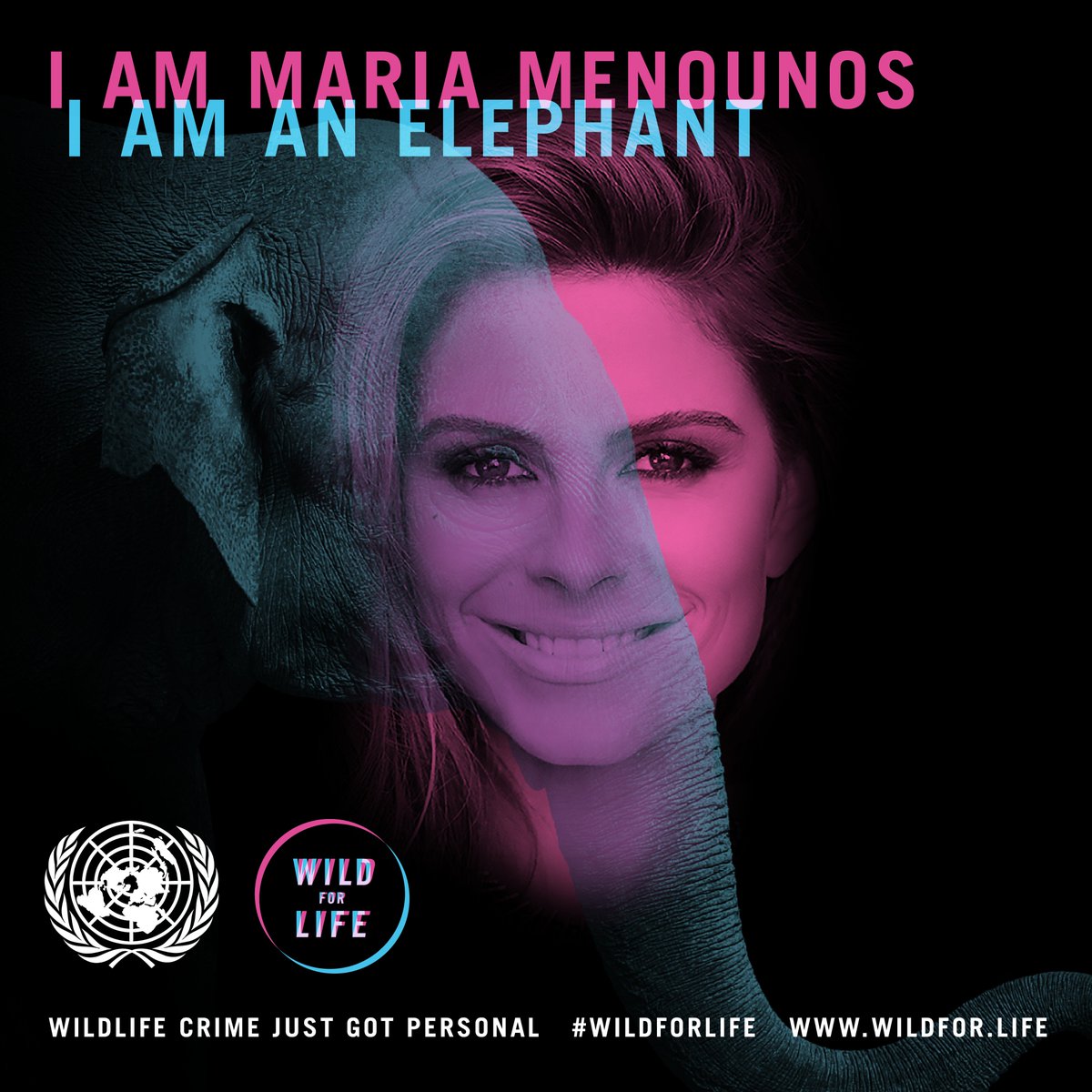 RT @mariamenounos: 2day is #WorldElephantDay I AM #wildforlife w/the @UN. Give ur name 2change the game https://t.co/g2fphET7uC https://t.c…