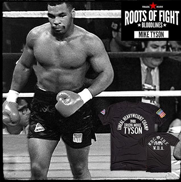 Finally back in stock! #IronMike ’88 Lineal Champ tee from @rootsoffight. 
Shop here --> https://t.co/9b8H5I8pUx https://t.co/6hssTstbIW