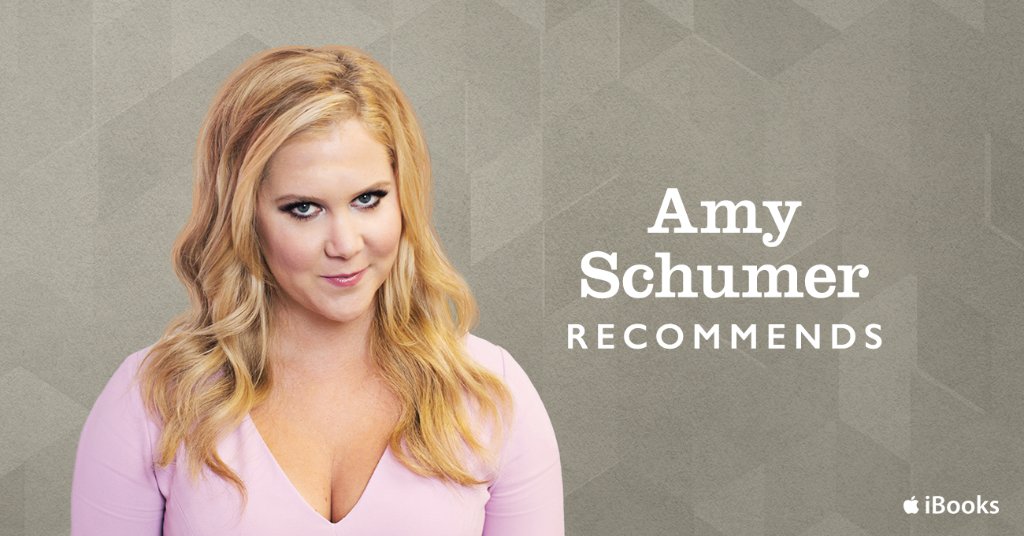 RT @iBooks: .@amyschumer's favorite books by funny people. ???? #AuthorsRecommend https://t.co/Fxh7HMu0K0 https://t.co/8LxolvQwdy