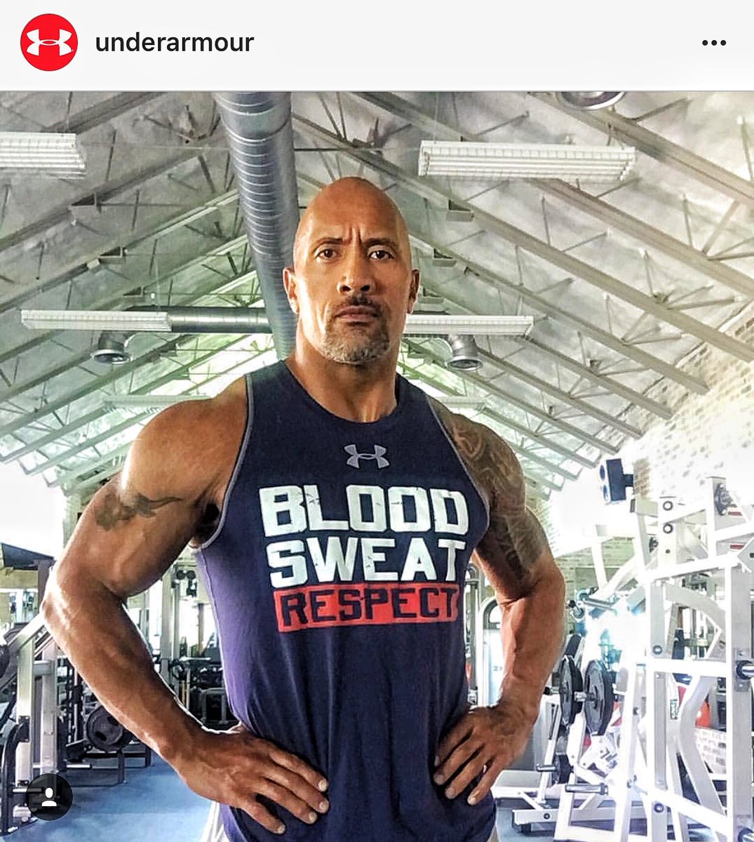 Thank U for making our #ProjectRock shirts, @UnderArmour's #1 seller. #BloodSweatRespect????????????
https://t.co/vYtBQVsMjX https://t.co/Al7dRHdtx6