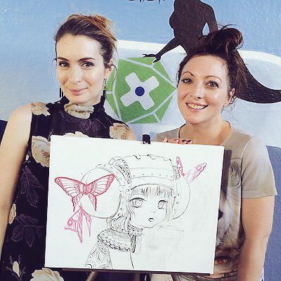 RT @GeekandSundry: HOOMAN ALERT: @Helmetgirl's art from SDCC is up for auction! Proceeds to @MakeAWish! https://t.co/HaAq3T0XVw https://t.c…