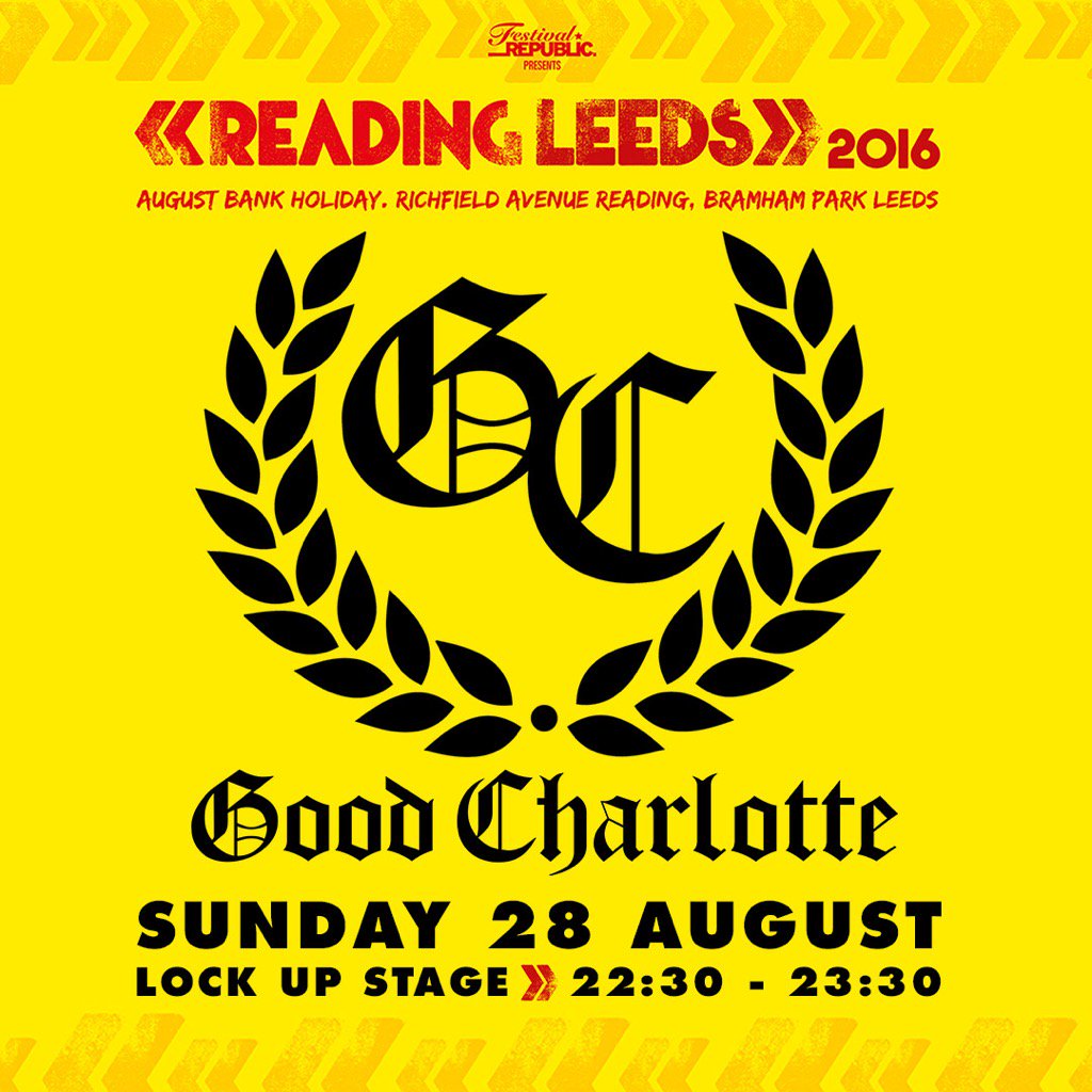 RT @GoodCharlotte: Who's coming to @OfficialRandL today? 
It's your last chance to see us on this run...let's make it count!! https://t.co/…