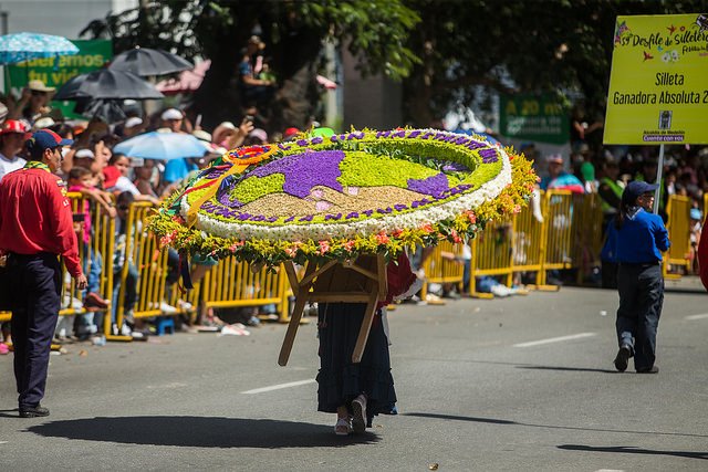 The yearâ€™s highlight year in Medellin, Colombia: the Festival of Flowers! 