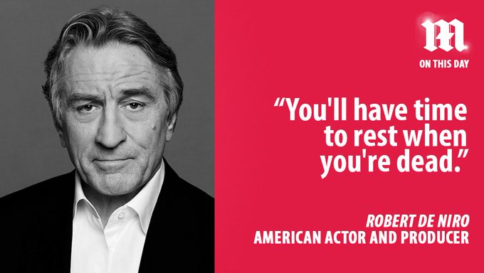 Robert De Niro’s Birthday Celebration | HappyBday.to