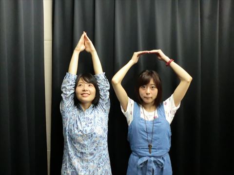 種田梨沙&水瀬いのり「天鏡のアルデラミン」のラジオ『種田いのり帝国』第10回配信!2人は何のポーズをとっているのでしょう 種田梨沙&水瀬いのり「天鏡のアルデラミン」のラジオ『種田いのり帝国』第10回配信!2人は何のポーズをとっているのでしょう