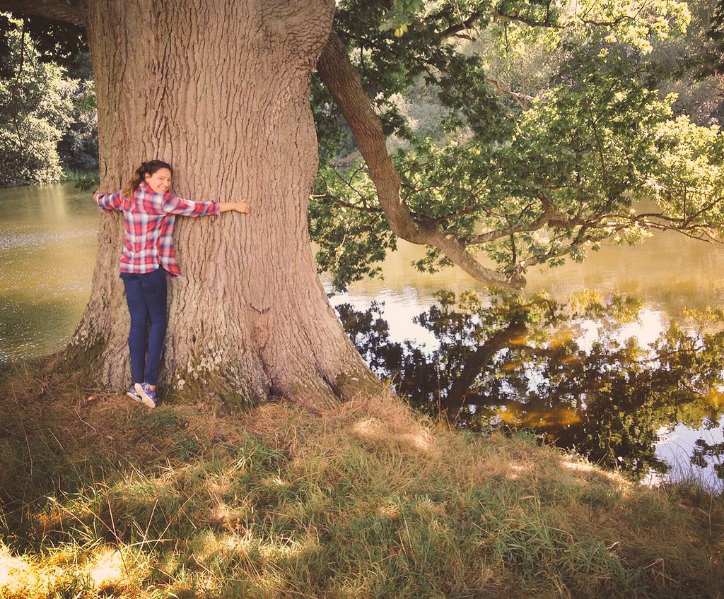 Hugging Trees today ???? https://t.co/iXkmb8aJXz