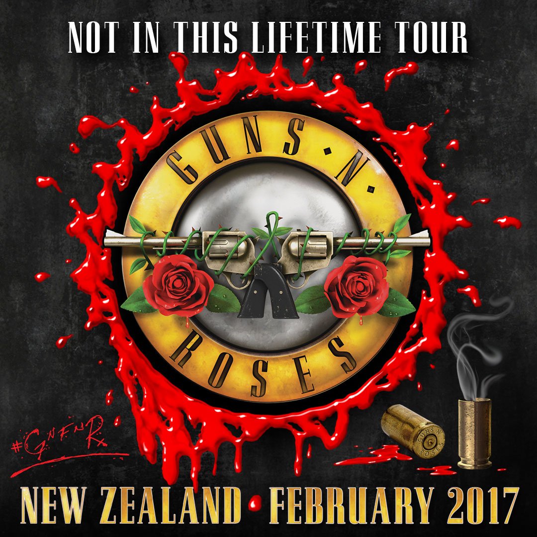 NEW ZEALAND! Are you ready? #NotInThisLifetime 2017 Tour https://t.co/0IbhC8k6Ug #GNRNZ #slashnews https://t.co/bCEDr57ACC