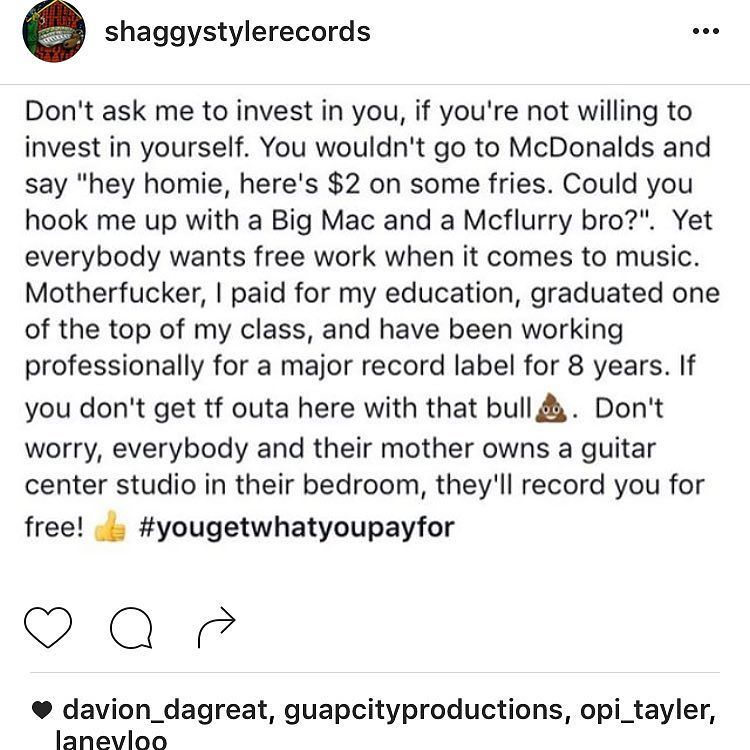 One of my engineers Spittn game ????????✨????????✊????????????. @shaggystylerecords https://t.co/zNohxfl5n8 https://t.co/6RK5MbF5tC