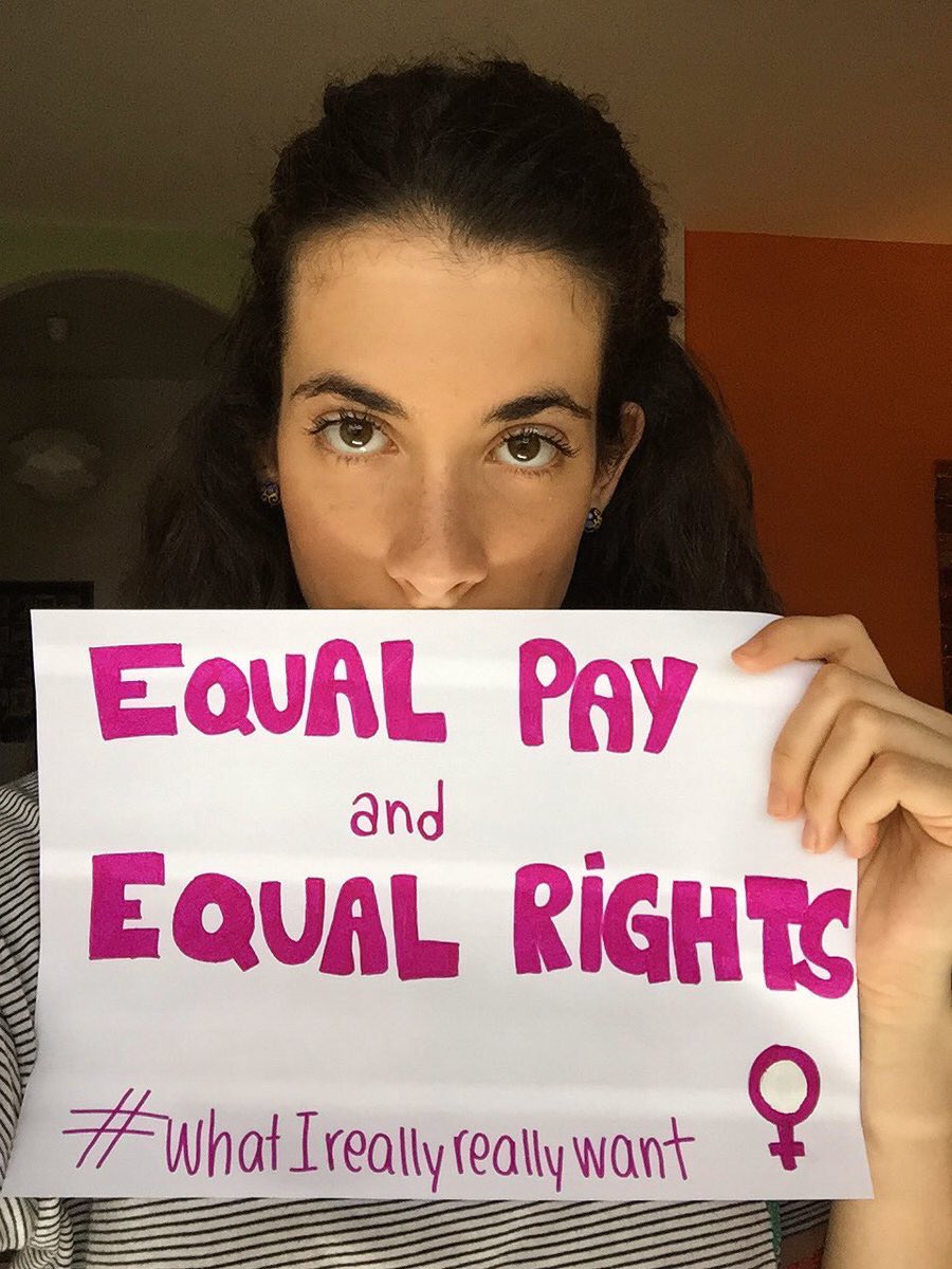 RT @TheGlobalGoals: Post YOUR #WhatIReallyReallyWant for #EqualPay if YOU want an end to the #GenderPayGap once and for all. https://t.co/k…