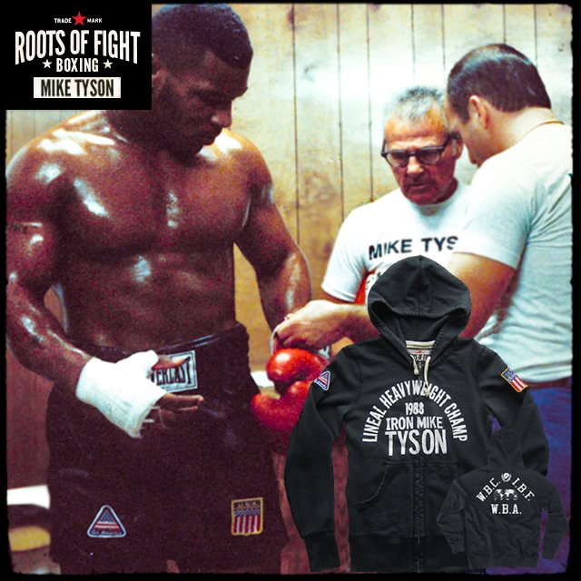 Check out the #IronMike 88 Hoody from @rootsoffight! Back in stock and available here —> https://t.co/fisslGkT5O https://t.co/zBAateWFvP