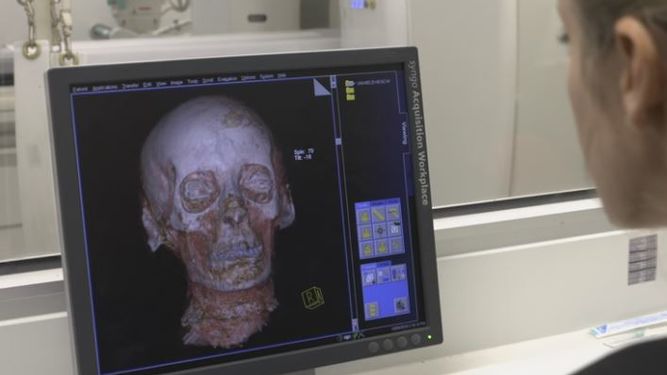 Resultado de imagen para Reconstruyen la cabeza momificada de una joven egipcia de 18 años