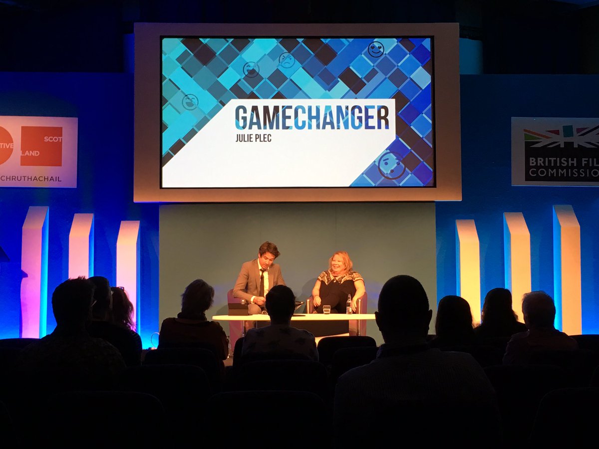 Loving @jjuIieplec at #edtvfest - will have to watch Containment now! 