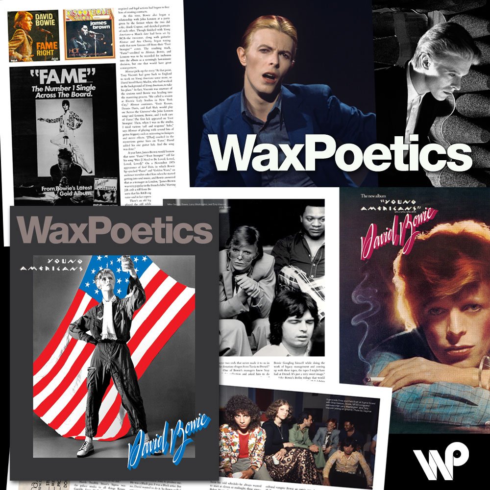 30-PAGE BOWIE FEATURE IN WAX POETICS
Go here for more detail regarding Wax Poetics Issue 65:  
