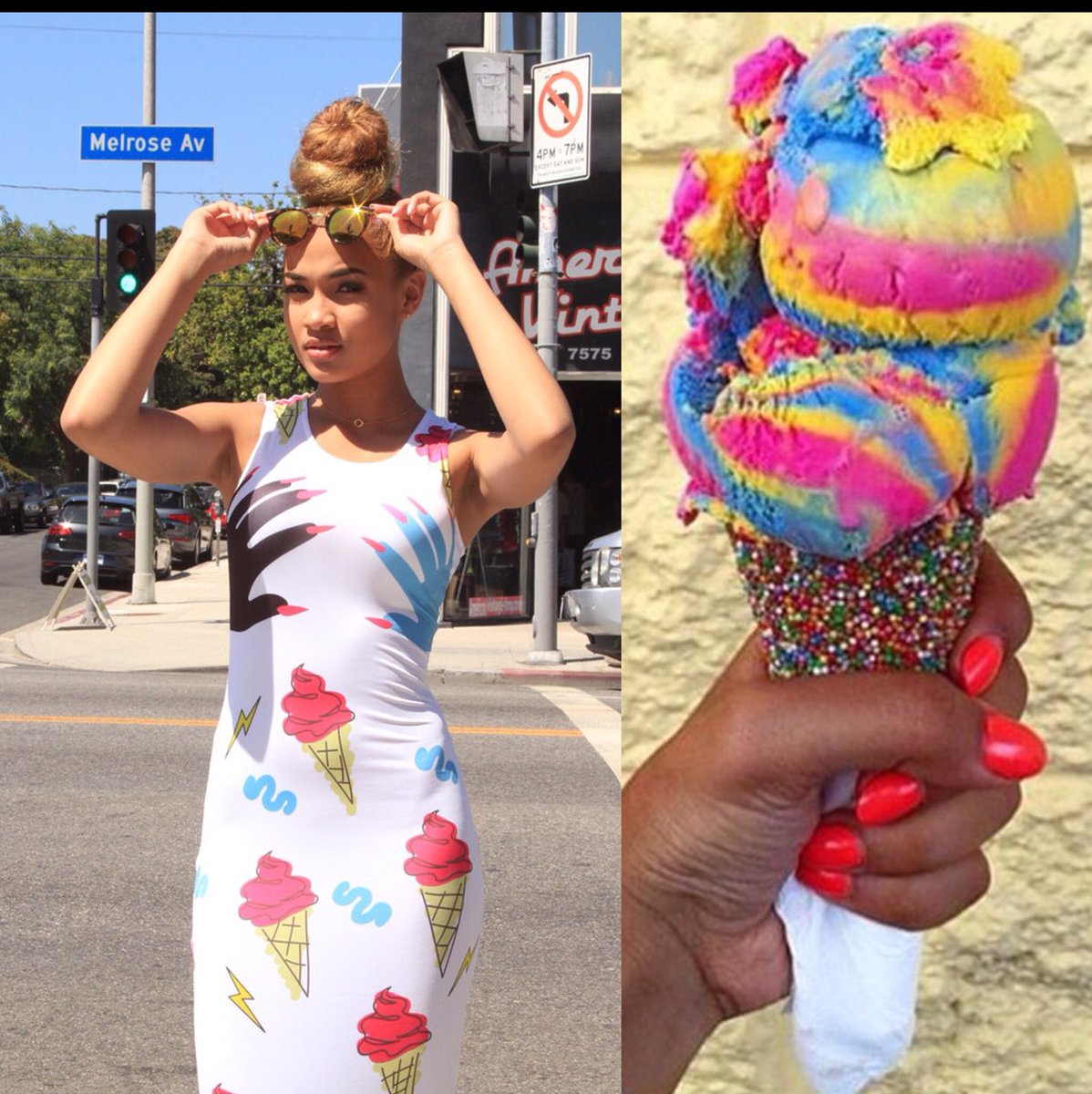 RT @PopGang101: Hot for the summer. Ice cream dreams and dresses.. Get your #IceCreamPaintJob dress now at https://t.co/hXdMZvQ3Fq https://…