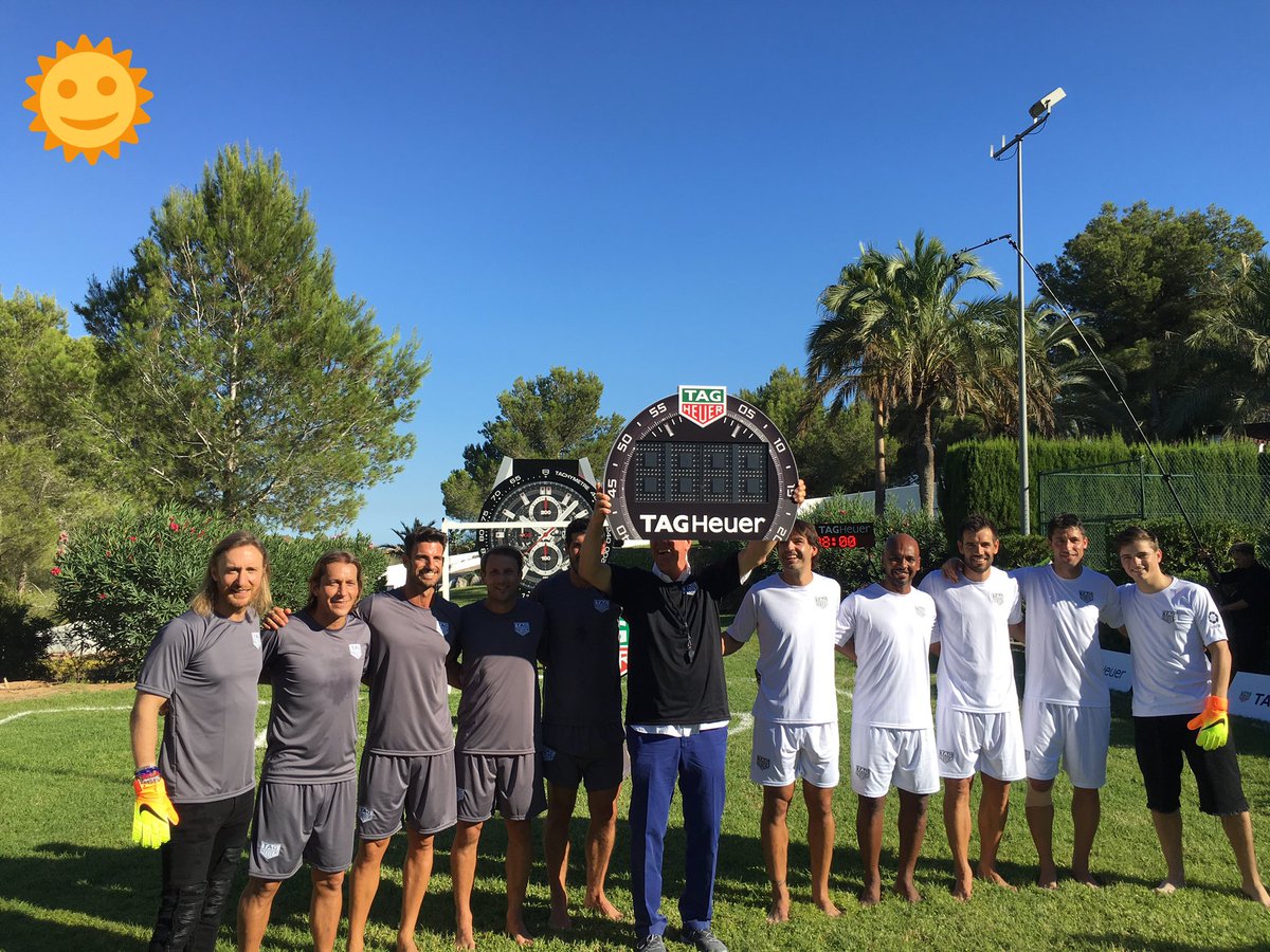 Loving @TAGHeuer's event here in #Ibiza, having a blast playing football with @LaLiga and @MartinGarrix https://t.co/sMGSDNhj7f