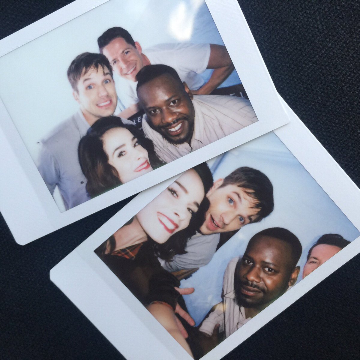 guess who came to play? #SeanMaguire @NBCTimeless @malcolmbarrett @MattLanter https://t.co/CCKfsH605r
