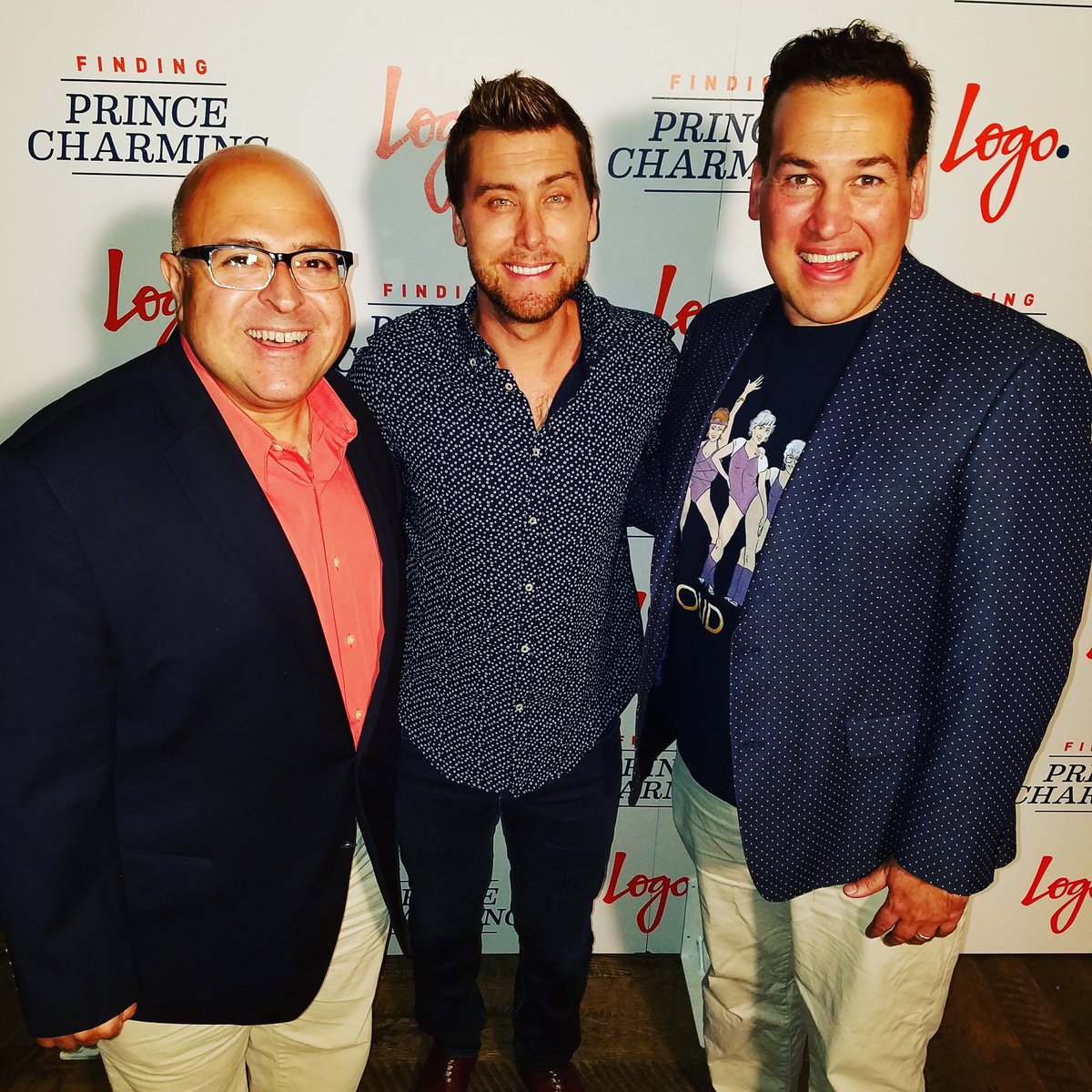 RT @frankdecaroshow: Mr. @jimcolucci and I at the @LogoTV premiere of 