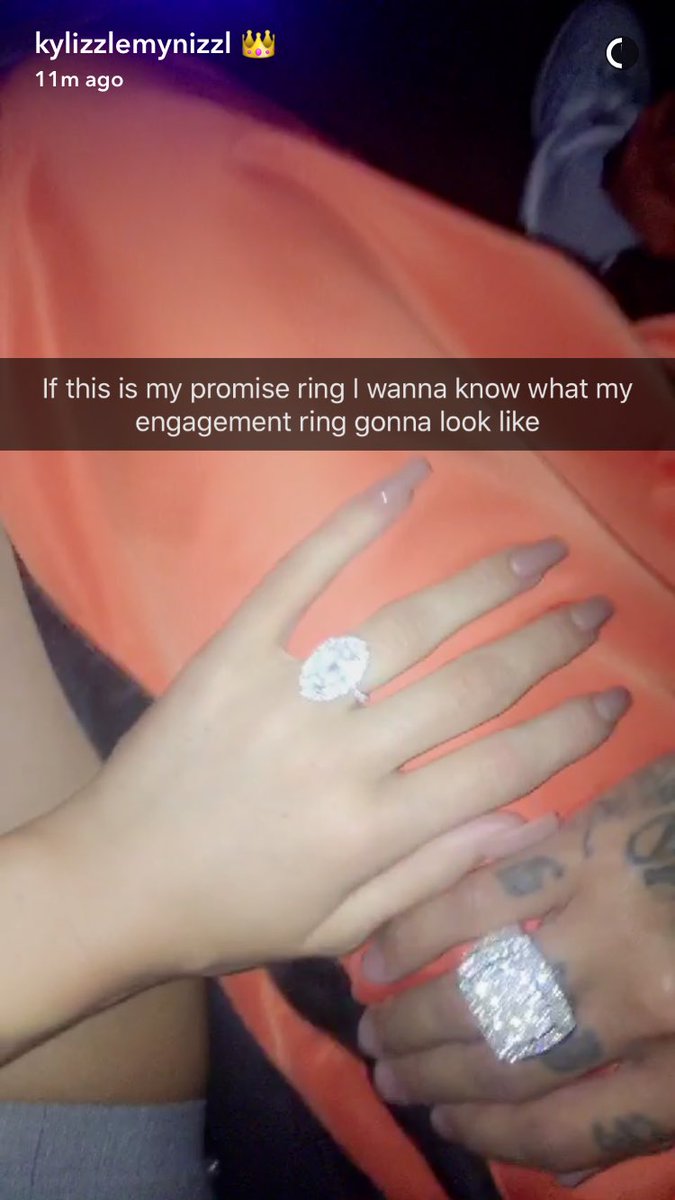 Kylie Jenner appears exhausted as she flashes THAT promise ring
