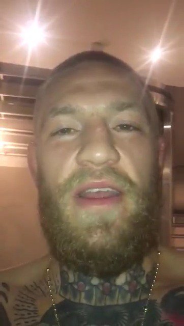 RT @RTELateLateShow: A message from @TheNotoriousMMA for @John_Kavanagh & the Irish fans before John's appearance on tonight's #LateLate ht…