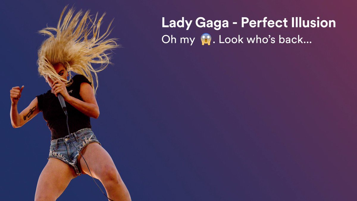 RT @SpotifyUK: HOT HOT SHOCK ????. #NMF =  @ladygaga, @KingsOfLeon, @pumarosamusic & @Sia / @kendricklamar https://t.co/ZVaQXI0XJ0 https://t.c…