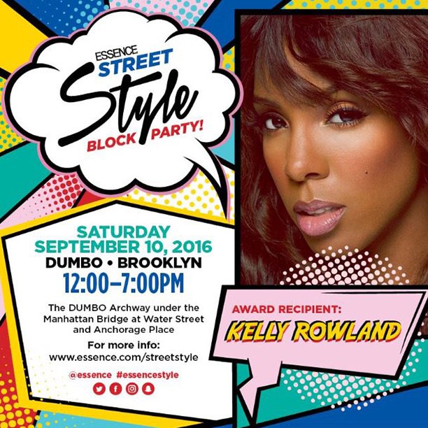 Can’t believe @Essence’s Street Style Block Party is tomorrow! RSVP to attend: https://t.co/U6gGhoWlix See you soon! https://t.co/ZQUCy3jHVP