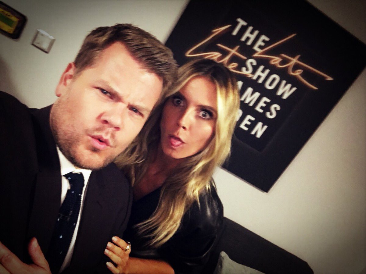 With the funny @j_corden  on tonight's @latelateshow ???? https://t.co/LDhlem8bWT
