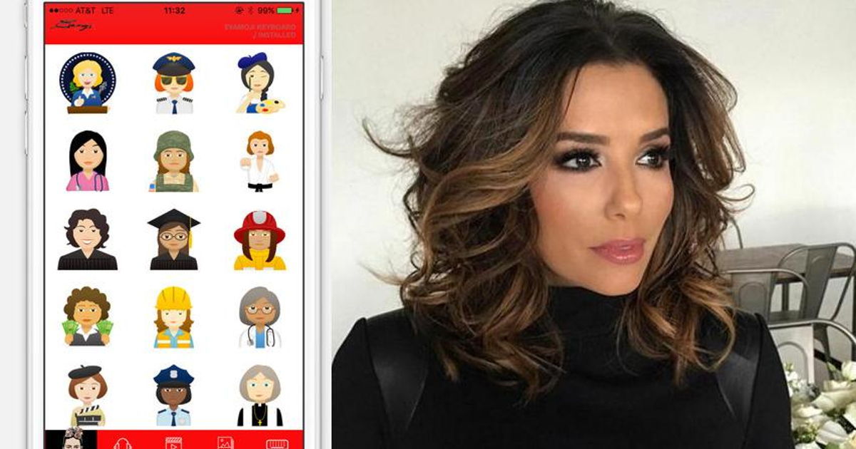 RT @aplusapp: This emoji app is both fun and feminist — and you can thank @EvaLongoria for it: https://t.co/MYU07C0QoB https://t.co/roZwNI2…