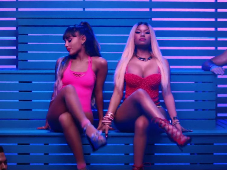 RT @outmagazine: So, can @ArianaGrande & @NICKIMINAJ teach our next @soulcycle class? https://t.co/f5ZTwUCz3V #SideToSideMusicVideo https:/…