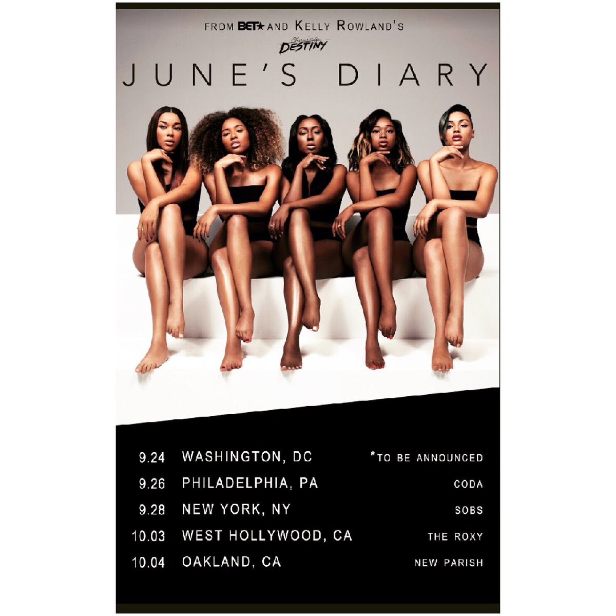 RT @junesdiary: Coming to a city near you!!!! ????  We're going on tour & we want you to be there!!!! #junesdiary #ItsOnlyTheBeginning https:/…