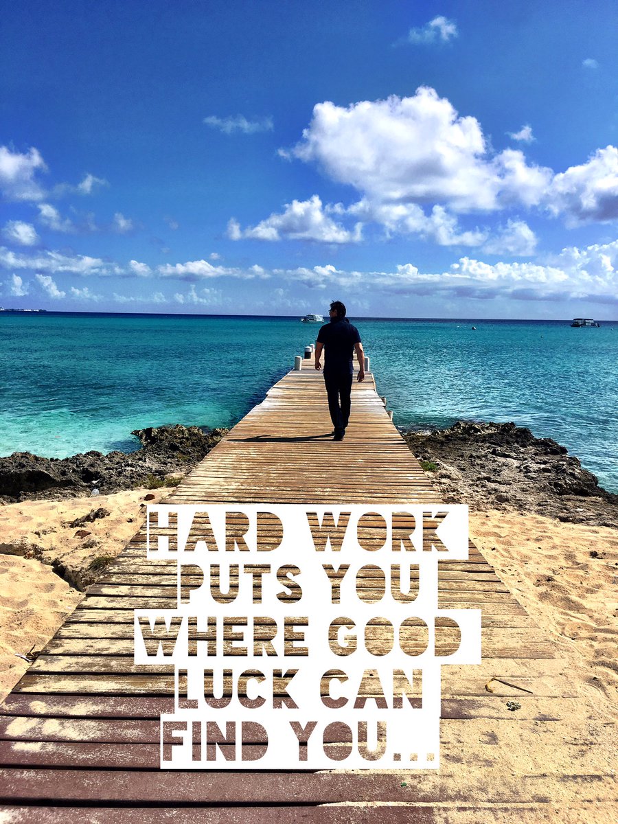 RT @GurpssRai: Yep you make your own luck! Let's get it! ???? by ME! Lol! #VentureCapital https://t.co/lYehgoirnH
