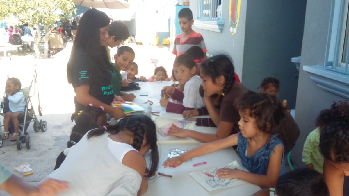 RT @connectWPDI: WPDI peacemakers in Tijuana worked last week at the Casa Madre Assunta, a home for women and children refugees. https://t.…