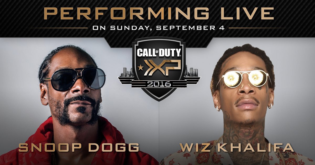 #CODXP2016 ???????? ????  about to hit the stage wit my nef @wizkhalifa today !! let’s get it LA #ad https://t.co/rvEMAuhopt