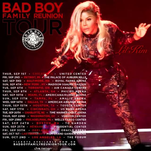 RT @LILKIMLAND: Bzzzzzzzzzzzzzzzzzzzzzz NY MSG TODAY! @LILKIM BADBOY TOUR????????????♕♔???? #LILKIMSEASON2 https://t.co/M5pu2GfHJ2