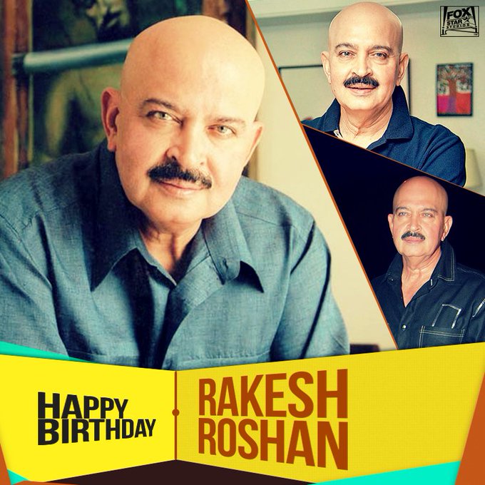 Rakesh Roshan's Birthday Celebration HappyBday.to