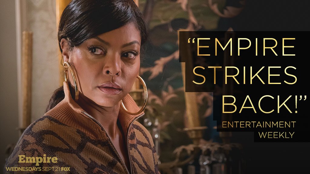 RT @EmpireFOX: The queen of #Empire is back. ???? @TherealTaraji https://t.co/GNSLDn87BJ