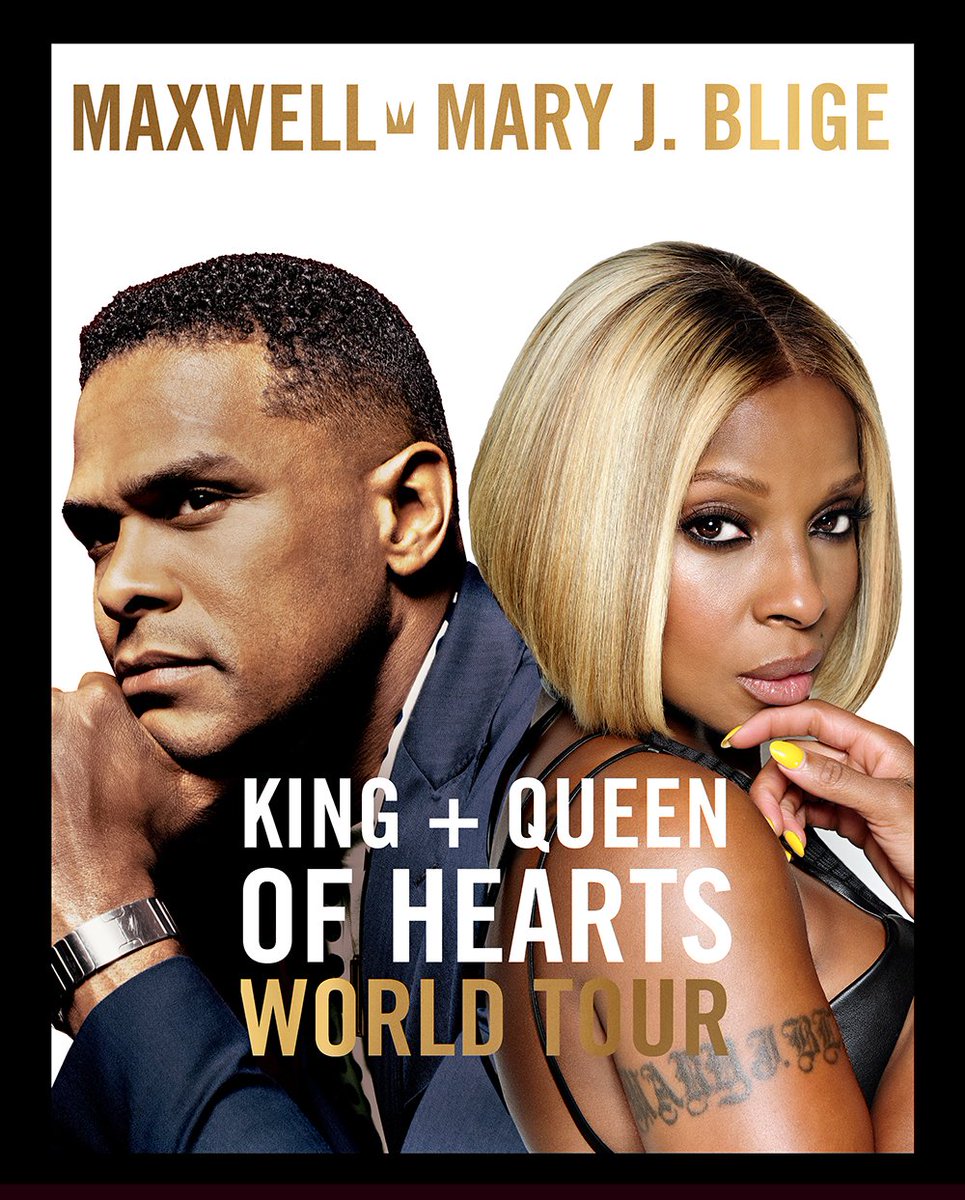 The King + Queen of Hearts World Tour with @_Maxwell_  https://t.co/Ve2RXajXml https://t.co/TR8dH1Lg9L