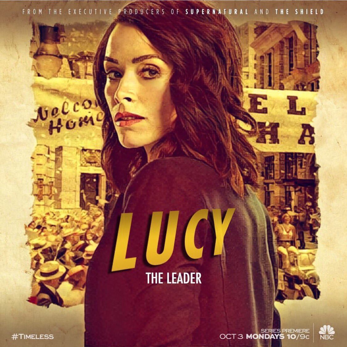 Lucy. @MattLanter @malcolmbarrett @NBCTimeless @nbc https://t.co/RV7zZlQOmT