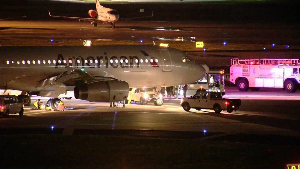 AA Flight Makes Frightening Landing in Tampa, Passengers Say