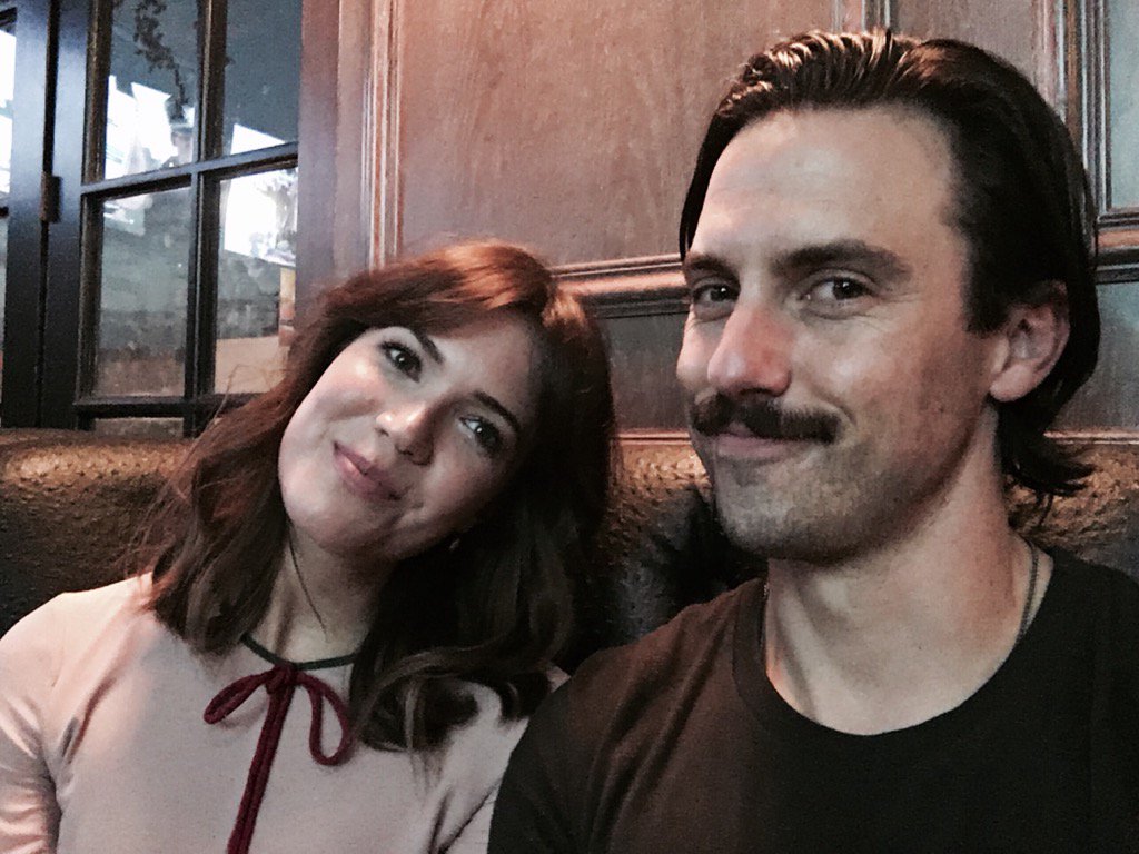 RT @MiloVentimiglia: Hangin with my #TVWife @TheMandyMoore. #ThisIsUs MV https://t.co/mCVwuLyW0H