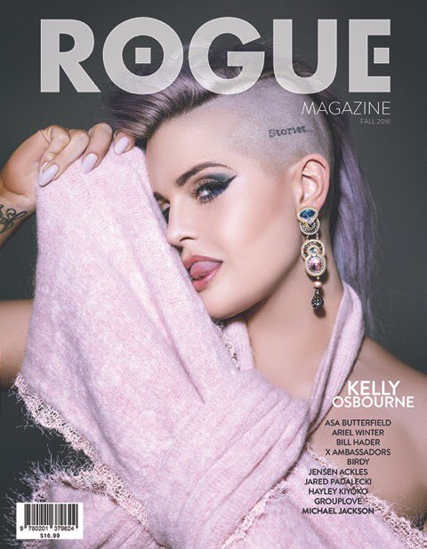 I'm excited to be on the cover of @theroguemag on stands this week! ???????? https://t.co/q5BcL9rTyt https://t.co/yURWrcz4nG