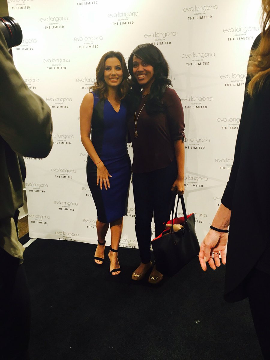 RT @kcfirm: So amazing to be able to meet @EvaLongoria last night! Loving her @TheLimited collection ???? https://t.co/oqJm2FDjgb