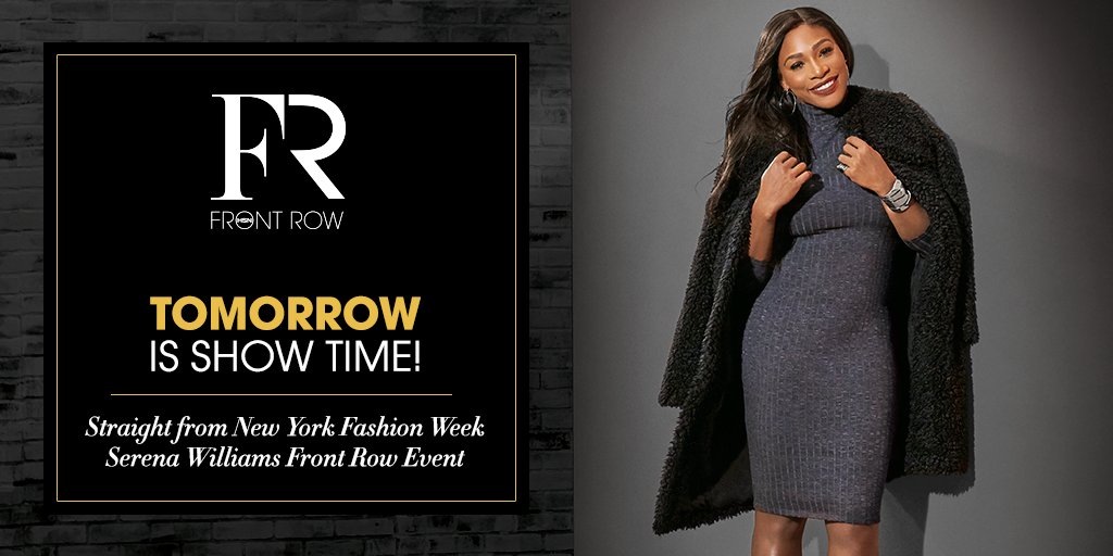 RT @HSN: 1 DAY until @serenawilliams' fashion show in NYC! Who's excited?  https://t.co/8hX5jBdjx1 #SerenaOnHSN https://t.co/kUdh8qlgtD