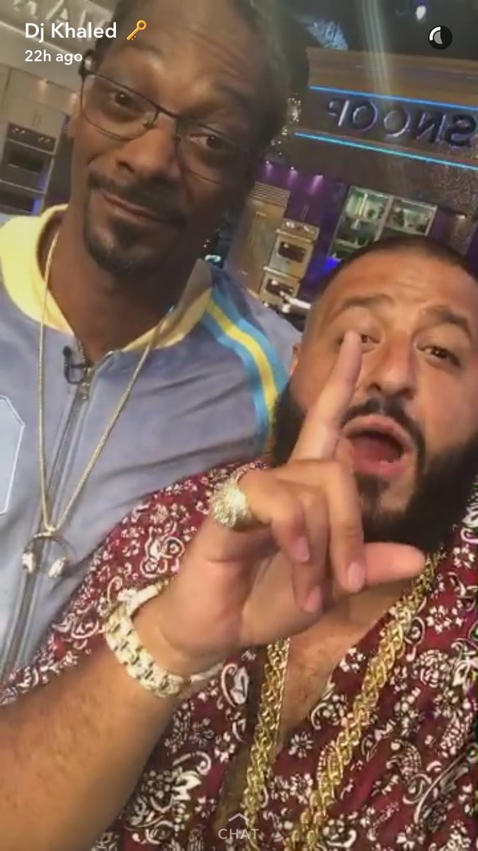 RT @VH1: Check out @djkhaled's Snapchat to see more behind the scenes from #MarthaAndSnoop ???????? @SnoopDogg @MarthaStewart https://t.co/gLGWQK…
