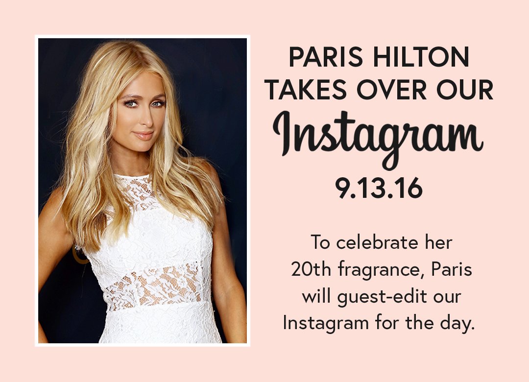 RT @Perfumania: Follow us on our Instagram tomorrow as @ParisHilton guest-edits for the day! Find us on @Perfumania#myGOLDRUSHmoment https:…