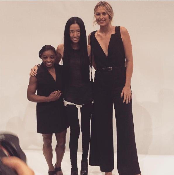 RT @VogueBRoficial: .@Simone_Biles  e @MariaSharapova na fila A de @VeraWangGang 
https://t.co/maGse3VhYr https://t.co/DCvjqd43IC