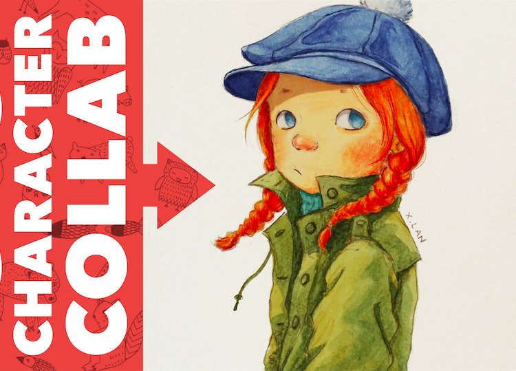 RT @hitRECord: Welcome to the Character Collab! Your challenge is to create art inspired by this redhead... https://t.co/sPHKubTyBB https:/…